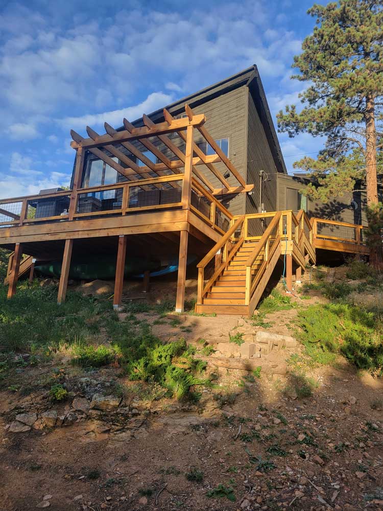 Recent Deck build — Denver Metro Recent BH Builders deck build in the Denver metro, the standard of finish Foxfield homeowners can expect