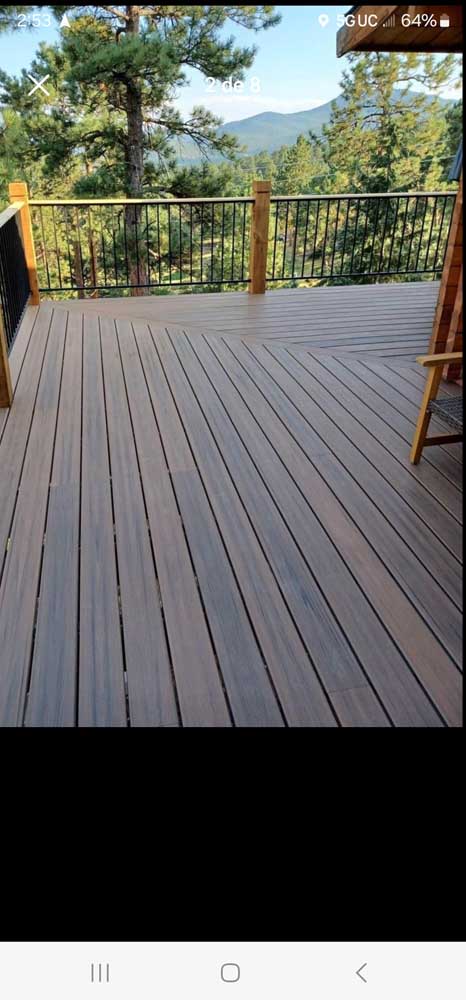 Recent BH Builders view deck in the Denver metro, the standard of finish Parker homeowners can expect
