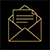 Contact home contractor email gold icon
