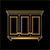 Custom kitchen cabinet remodeling gold icon
