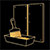 Drywall installation finishing gold icon