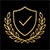 Home remodeling warranty gold icon