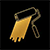 Interior painting roller service gold icon
