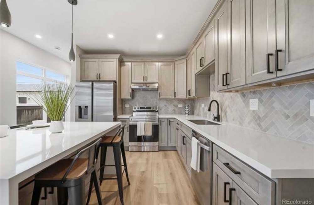 Recent Kitchen remodel — Denver Metro Recent BH Builders kitchen remodel in the Denver metro, the standard of finish North Washington homeowners can expect